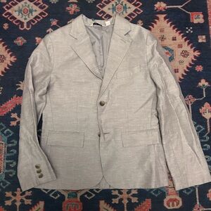 Janie and Jack Tan Boys Sport Coat Classic Tailored Blazer